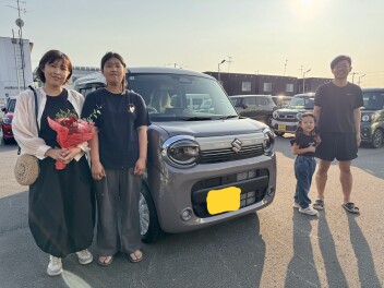 ワゴンＲスマイル　ご納車おめでとうございます！！